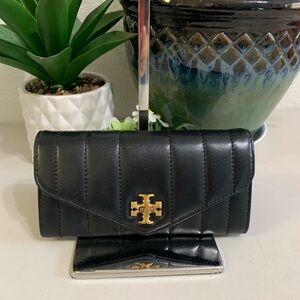 💕💕 TORY BURCH Black Leather Wallet